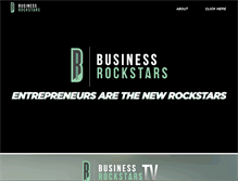 Tablet Screenshot of businessrockstars.com
